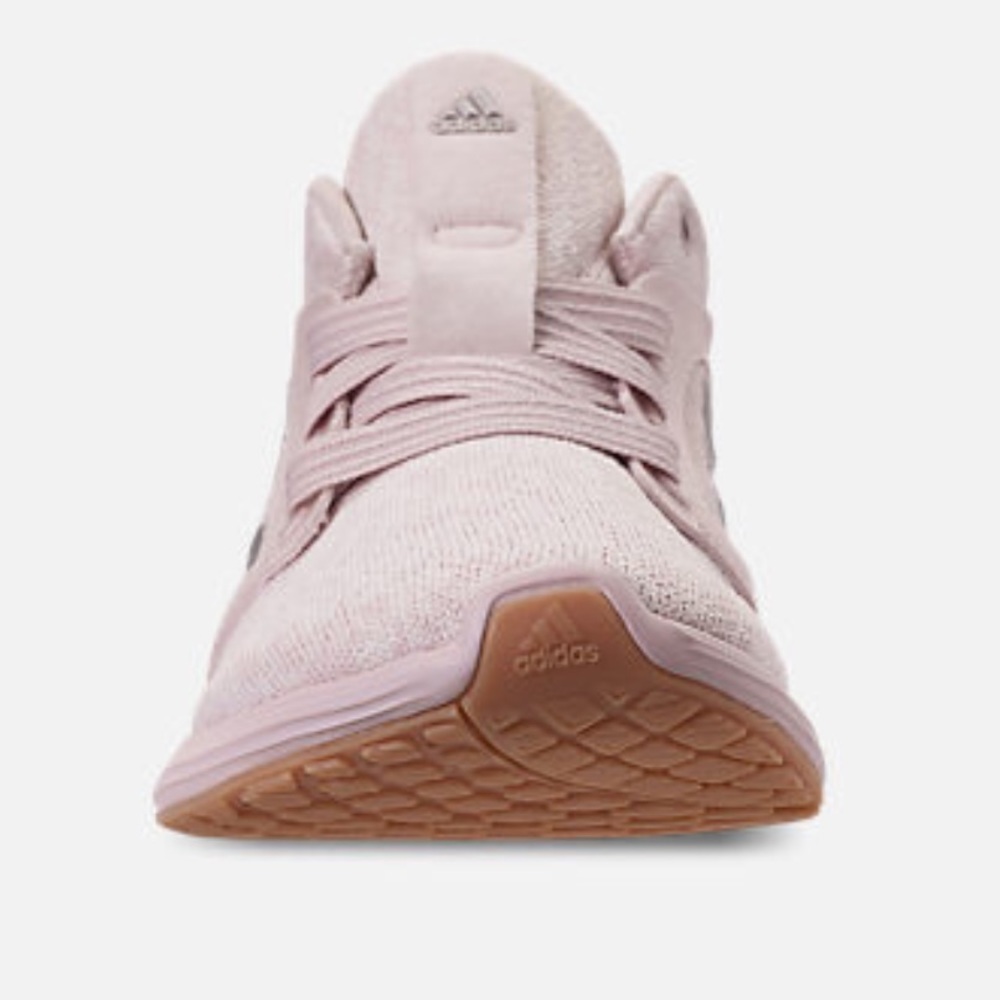 Adidas Pastel Pink White Metallic Silver 9 9.5 10 - Picture 2 of 4